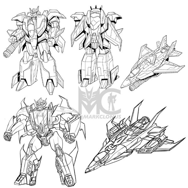  Concept Design Image Of Transformers Legacy Evolution Skyquake  (2 of 10)